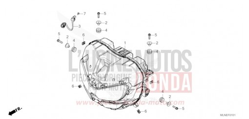 PROJECTEUR (2) CRF1100A4S de 2025